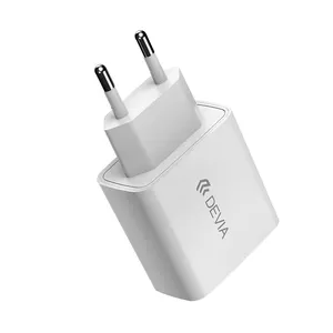 Devia 5V 2.1A USB Pengisian Cepat Ponsel Kepala Charger Ponsel Usb Multi Charger Dilepas Portable Digital Aksesoris