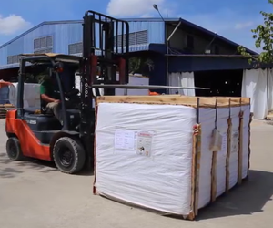 Sanbanderolstar — matelas à poches serrées, bleu, ciel ferme, bobine, serré - Product Image 3