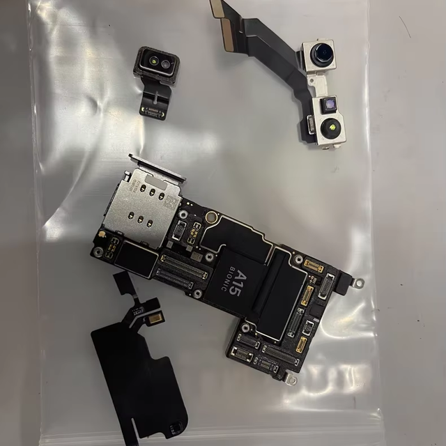 Original Used Unlocked Motherboard with Face for iPhone 13 Pro 128gb 256gb