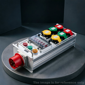 Portable 6-Channel 16A Stage Power Distributor for LED Screens & Lighting Systems Stage power distribution box - Product Image 3