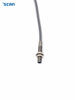 Capteur de proximité inductif SCAN M5 Tiny cylindrique 1 mm PNP normalement ouvert 10-30 V CC à montage encastré