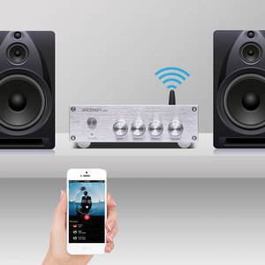 BRZHIFI DP8 HiFiホームオーディオアンプBT 5.3デジタルアンプ内蔵電源 - Product Image 5