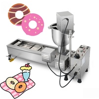 Distributeur de boules de donuts entièrement automatique en acier inoxydable à 3 moules, pour Mochi, Pon De Ring, Lokma, et autres produits de boulangerie et de confiserie