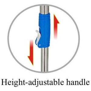 Round Head Mopping Set Telescopic Handle <b>Mop</b> Bucket Spin Bucket Household Cleaning Floor Twist <b>Mop</b> for Home - Product Image 4