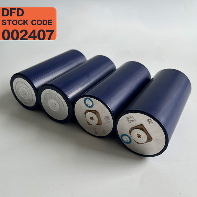 DFD Grade a Cylindrical 3.2V Lithium  Battery 46.5Ah 50Ah LIFEPO4 Battery for Car Audio and Solar Energy System LFP 50Ah
