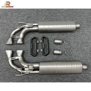 Échappement en acier inoxydable 304 style AK pour Mercedes Benz Classe G W464 AMG G63 G500 2018-2023 - Product Image 2