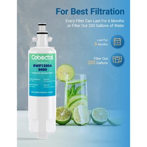 ไส้กรองน้ำ RWF1200A 9690 สำหรับไส้กรองตู้เย็น 3 แพ็ค - Product Image 5
