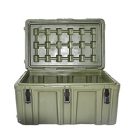 Caja de Carga Resistente para Techo de 220L, Impermeable, para Equipo de Expedición, con Cierre Metálico OEM/ODM, para Camping y Senderismo