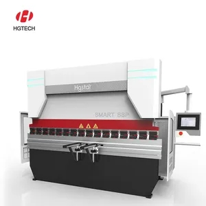 HGTECH 250t/3200 hidrolik Cnc makas pres Robot ile Sheetmetal 3d plaka bükme makinesi üreticisi