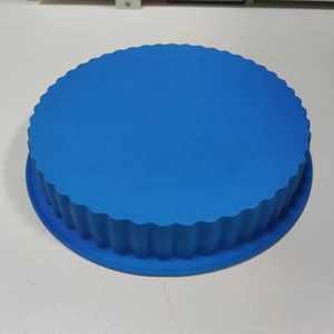 Moule à gâteau en silicone pour la maison, résistant aux hautes températures, facile à démouler, moule rond pour la cuisson de pizzas - Product Image 5