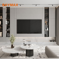 Meuble TV de taille personnalisée pour toute la maison avec vitrine de rangement pour le salon
