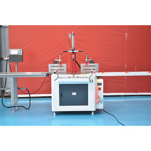 Sierra ingletadora de cabezal único JUNDE JD-HD500 para corte CNC de perfiles de aluminio a 45, 90 grados y ángulos arbitrarios - Product Image 1