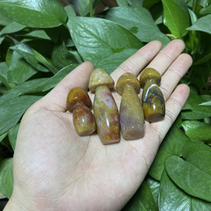 Vente flash : Bâtonnet de massage Gua Sha en forme de champignon pour les yeux et le visage, <span class=keywords><strong>baguette</strong></span> en cristal naturel, artisanat populaire, pierres de guérison, pierres traditionnelles religieuses - Product Image 3