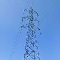 Torre de Transmisión de Energía de Alta Tensión de 50m en Venta, Torre de Acero para Líneas Aéreas en Sudamérica