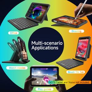 Funda con Teclado Retroiluminado RGB Desmontable para iPad Mini 6ª y 7ª Generación, Delgada y Ligera, para Niños, Estudio, Adultos, Trabajo - Product Image 6