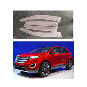 Aibyiar 4 pezzi in acrilico protezione antipioggia visiera parasole parasole protezione solare <span class=keywords><strong>per</strong></span> Ford Edge 2007-2014 porta porta auto - Product Image 3