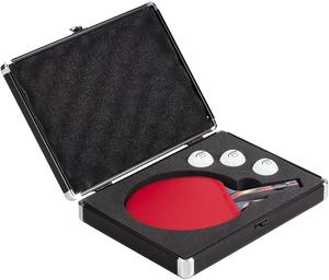 Référence: Konford Aluminium T.T. Étui rigide pour <span class=keywords><strong>raquette</strong></span> <span class=keywords><strong>de</strong></span> <span class=keywords><strong>ping</strong></span>-<span class=keywords><strong>pong</strong></span> pour 1 <span class=keywords><strong>raquette</strong></span> <span class=keywords><strong>de</strong></span> tennis <span class=keywords><strong>de</strong></span> table et 3 balles ensemble <span class=keywords><strong>de</strong></span> sac <span class=keywords><strong>de</strong></span> tennis <span class=keywords><strong>de</strong></span> table boîte en aluminium - Product Image 5