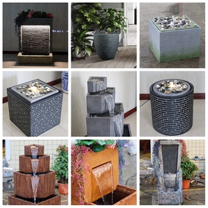 Decoración de jardín chino, fuente de agua grande para exteriores - Product Image 5