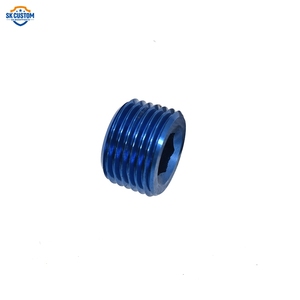SK özel altıgen başlı soket 3/8 "NPT alüminyum boru tapası gömme uç uydurma - Product Image 3