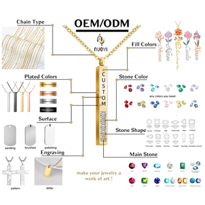 Colgante <span class=keywords><strong>Amuleto</strong></span> de Doble Protección, <span class=keywords><strong>Ojo</strong></span> de <span class=keywords><strong>Horus</strong></span> y Nazar Turco en Acero Inoxidable Chapado en Oro de 18K, Collar con Símbolo Antiguo Personalizado - Product Image 6