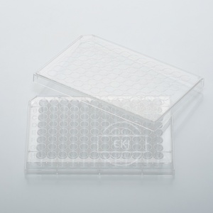 Produk laboratorium dapat disesuaikan pelat budaya sel 12*8 sumur (v-bawah) pelat budaya sel 12*8 sumur (u-bawah) - Product Image 1