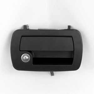 TriMark Cerradura de puerta trasera de coche negra con 2 llaves Mismo modelo Cerraduras de vehículo