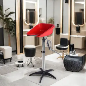 À la mode Portable Shampooing Bassin salon meubles en plastique Salle de bain Hôtel Cuisine Atelier École Hôpital Appartement