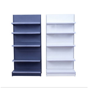 Étagère de présentation de magasin personnalisée moderne, étagères de supermarché à un seul côté, rayonnages métalliques pour l'épicerie et la vente au détail - Product Image 4