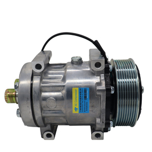 Compresseur de climatisation 4894306 504185596 550197, pompe de climatisation 24V pour camion Iveco - Product Image 2