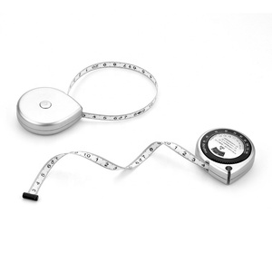 Wintape Băng Đo BMI Hình Giọt Nước Màu Bạc Mới Dụng Cụ Đo Cơ Thể Băng Dính Có Thể Thu Gọn Chỉ Số Khối Cơ Thể Để Giảm Cân - Product Image 3