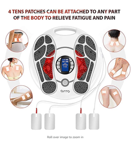 Machine de <span class=keywords><strong>Massage</strong></span> des pieds EMS Stimulateur Musculaire Électrique Jambe Soins Médicaux Thérapie <span class=keywords><strong>Massage</strong></span> des Pieds - Product Image 3