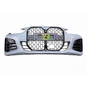 Per <span class=keywords><strong>BMW</strong></span> <span class=keywords><strong>I4</strong></span> G26 Paraurti Anteriore Originale di Alta Qualità OEM con Griglia e Cornice Griglia in Colore Grigio - Product Image 1