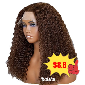 Parrucche Afro Ricci Corti HD Lace da Donna, Stile Brasiliano e Vietnamita, Morbide e Voluminose, per Donne Nere - Vendita all'Ingrosso - Product Image 1