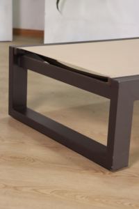 होटल सूर्य लाउंजर पूल चेयर सूर्य लाउंज समुद्र तट धातु फ्रेम वाटरप्रूफ हल्के वाणिज्यिक एल्यूमीनियम आउटडोर चेज़ लाउंज - Product Image 3