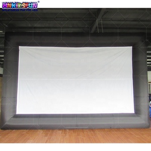 Pantalla de cine para fiesta Pantalla de proyector de <span class=keywords><strong>película</strong></span> inflable al aire libre con soplador - Product Image 4