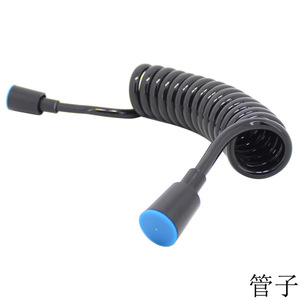 Cabezales de Ducha Extensibles con Resorte, Mangueras de Ducha Telescópicas Flexibles de Latón y Plástico, Pistola de Rociado, Mangueras de Plomería - Product Image 2