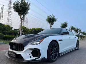 Estilo Topcar de alta calidad para <span class=keywords><strong>Maserati</strong></span> Quattroporte 2012-19, kit de carrocería de coche, <span class=keywords><strong>nuevo</strong></span> parachoques delantero trasero, faldas laterales, capó de motor de guardabarros - Product Image 1