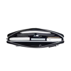 Sac à Main d'Affaires pour Hommes 2025 Nouveau Modèle, Étanche en Cuir Véritable, Antivol avec Verrouillage par Empreinte Digitale, Logo Personnalisé - Product Image 6