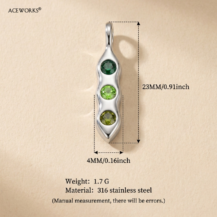 Pea Pod Charm