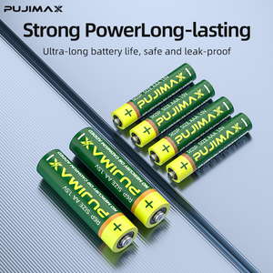Paquete <span class=keywords><strong>de</strong></span> Baterías <span class=keywords><strong>de</strong></span> Gran Capacidad PUJIMAX, Batería Seca <span class=keywords><strong>de</strong></span> Zinc-Carbón UM3 R6P 1.5V, Batería Primaria <span class=keywords><strong>de</strong></span> Carbón Seco AA para Electrodomésticos - Product Image 2