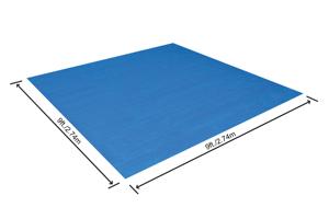 <span class=keywords><strong>Piscina</strong></span> Inflable Portátil Bestway de 9' x 9'/2.74m con Lona de PVC para Uso en Exteriores - Product Image 3