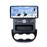 Meihua Vente en gros - Cadre de tableau de bord Android pour voiture de 12,3 pouces avec écran tactile et GPS intégré pour Ford Explorer 2011-2019