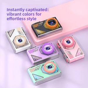 Cámara Digital Rosa para Niños, 6400W Píxeles, Pantalla de 3.0 Pulgadas, Impresión con un Clic, Video Full HD, Embellecimiento con IA - Product Image 3