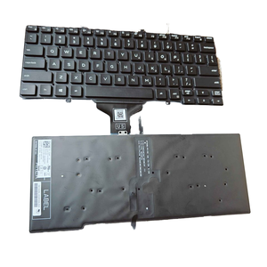 แป้นพิมพ์แล็ปท็อป RU สหราชอาณาจักรดั้งเดิมสำหรับ L3400ละติจูด5400 5401 5411 7400 5410 5402ไม่มีจุดติดตาม - Product Image 1