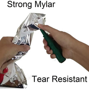 Sacos <span class=keywords><strong>de</strong></span> <span class=keywords><strong>Dormir</strong></span> <span class=keywords><strong>de</strong></span> Emergencia Personalizados <span class=keywords><strong>de</strong></span> 86x35 Pulgadas, Equipo <span class=keywords><strong>de</strong></span> Supervivencia para Campamento al Aire <span class=keywords><strong>Libre</strong></span>, Manta <span class=keywords><strong>de</strong></span> Emergencia Portátil - Product Image 5