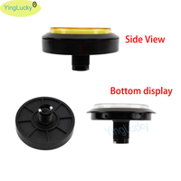 Botón iluminado plano LED Arcade de 100mm con interruptor de reinicio incorporado, botón de grúa de consola de juegos grande para máquina de garra Arcade