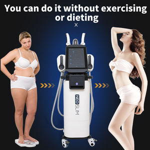 4 Poignées <span class=keywords><strong>Emszero</strong></span> Emslim Stimulateur Musculaire Ems Slimming Machine Em Rf Sculpt Neo Ems Body Sculpting Machine - Product Image 2