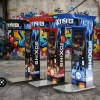 Nouvelle Machine de Jeu de Boxe Ultra Dynamique Personnalisable pour des Coups de Boxe Intenses