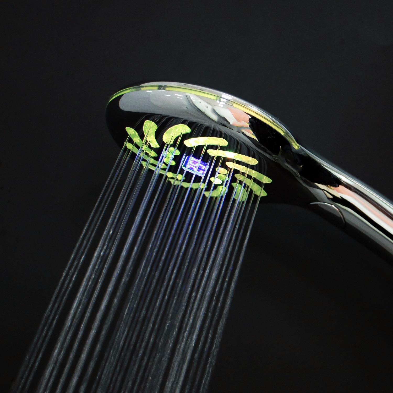 Pommeau De Douche LED Amison - 7 Couleurs Changeantes, Économie D'Eau 30% | Filtre Anion, Haute Pression