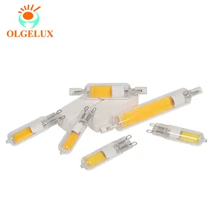 OLGELUX No Flicker R7S G9 COB 2W 4W 8W LED Corn Light China Manufacturing High Quality LED Bulbs